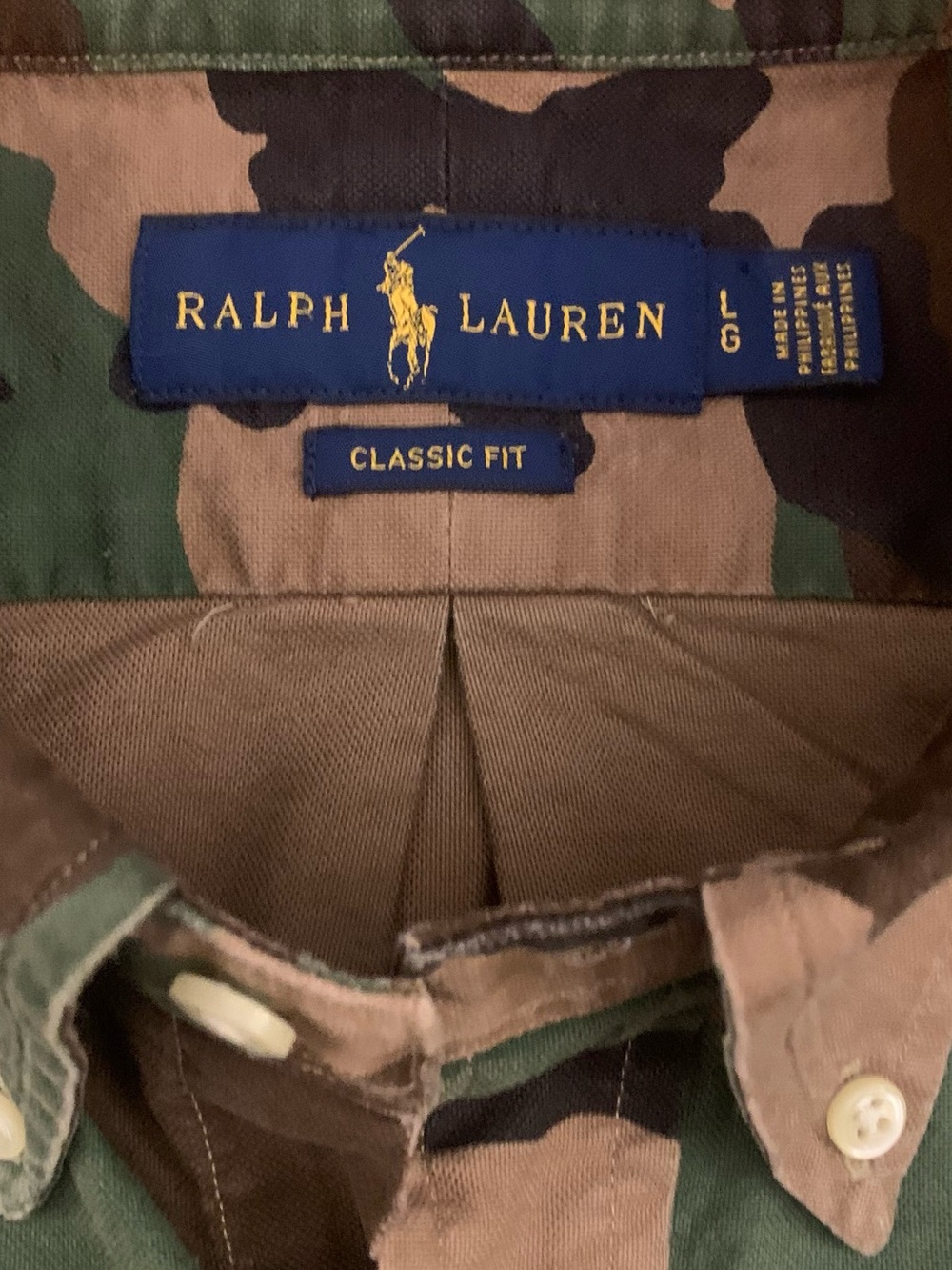 RALPH LAUREN LS Lined Heavy Cotton Classic Fit Outdoor Shirt - Picture 4 of 9